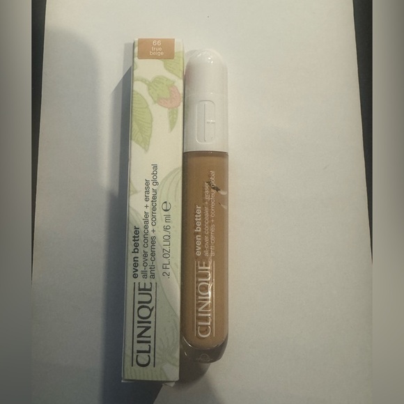 Clinique Other - Clinique even better all over concealer +eraser 
66 true beige brand new